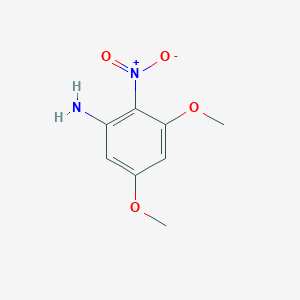 molecular formula C8H10N2O4 B8781684 3,5-Dimethoxy-2-nitroaniline 