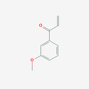 molecular formula C10H10O2 B8781697 2-Propen-1-one, 1-(3-methoxyphenyl)- CAS No. 51594-60-6
