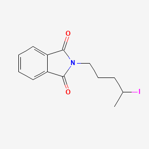 molecular formula C13H14INO2 B8781748 4-Iodo-1-phthalimido-pentane CAS No. 63460-47-9