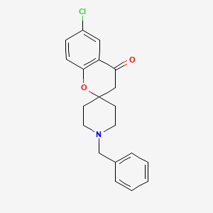 1'-Benzyl-6-chlorospiro[chroman-2,4'-piperidin]-4-one