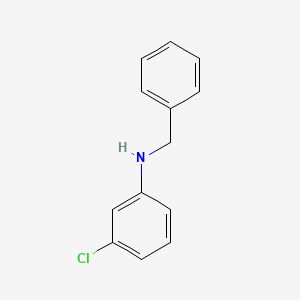 molecular formula C13H12ClN B8781840 3-Chloro-N-benzylaniline CAS No. 50798-95-3