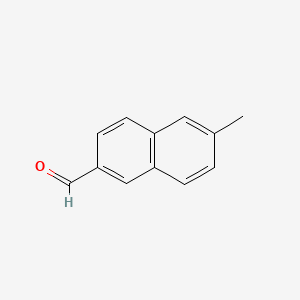 molecular formula C12H10O B8781918 6-methyl-2-naphthaldehyde CAS No. 5084-46-8