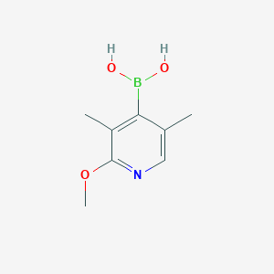 molecular formula C8H12BNO3 B8781954 (2-Methoxy-3,5-dimethylpyridin-4-yl)boronic acid 