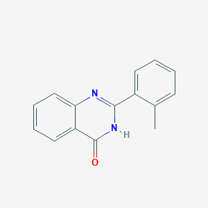 molecular formula C15H12N2O B8781999 2-(o-Tolyl)quinazolin-4(1H)-one CAS No. 18818-39-8