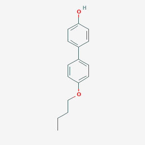 molecular formula C16H18O2 B008782 4-Butoxy-4'-hydroxybiphenyl CAS No. 108177-64-6