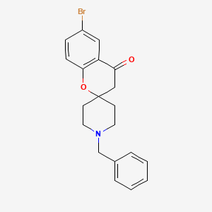 1'-Benzyl-6-bromospiro[chroman-2,4'-piperidin]-4-one