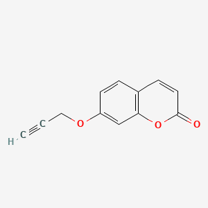 2H-1-Benzopyran-2-one, 7-(2-propynyloxy)-