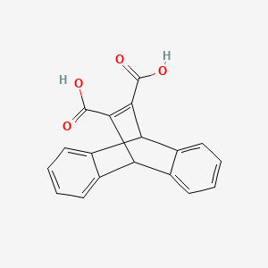9,10-Ethenoanthracene-11,12-dicarboxylic acid, 9,10-dihydro-