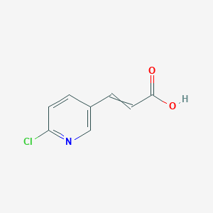 3-(6-Chloropyridin-3-yl)prop-2-enoic acid