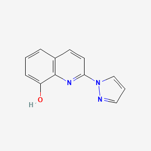 2-(1H-Pyrazol-1-yl)quinolin-8-ol