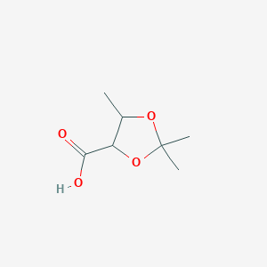 2,2,5-Trimethyl-1,3-dioxolane-4-carboxylic acid