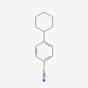molecular formula C13H15N B8782268 4-Cyclohexylbenzonitrile 