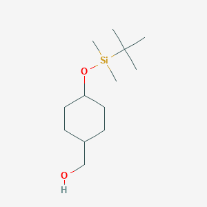 [4-(tert-Butyl-dimethyl-silanyloxy)-cyclohexyl]-methanol