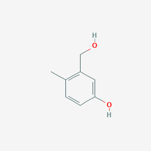 molecular formula C8H10O2 B087823 3-(Hydroxymethyl)-4-methylphenol CAS No. 1261454-85-6