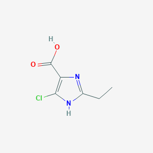 4-chloro-2-ethyl-1H-imidazole-5-carboxylic acid
