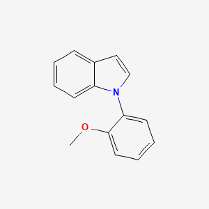 molecular formula C15H13NO B8782339 N-(2-Methoxyphenyl)indole 