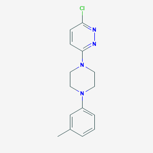 3-Chloro-6-(4-m-tolylpiperazin-1-yl)pyridazine