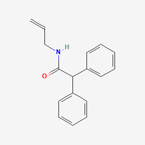 2,2-diphenyl-N-(prop-2-en-1-yl)acetamide