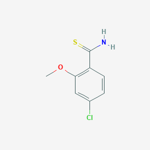 4-Chloro-2-methoxythiobenzamide