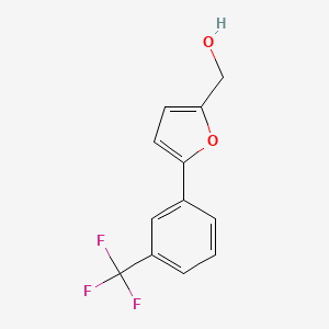 {5-[3-(Trifluoromethyl)phenyl]furan-2-yl}methanol