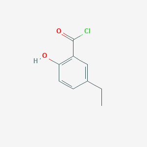 5-Ethyl-2-hydroxybenzoyl chloride