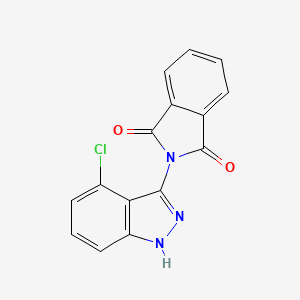 2-(4-chloro-1H-indazol-3-yl)isoindoline-1,3-dione
