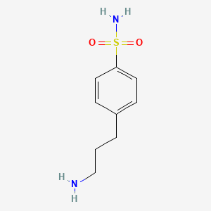 4-(3-Aminopropyl)benzene-1-sulfonamide