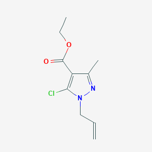 Ethyl 1-allyl-5-chloro-3-methyl-1H-pyrazole-4-carboxylate