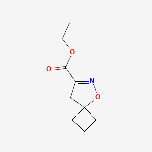 Ethyl 5-oxa-6-azaspiro[3.4]oct-6-ene-7-carboxylate