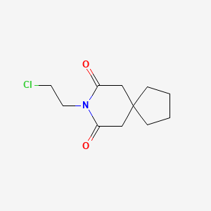 8-(2-Chloroethyl)-8-azaspiro[4.5]decane-7,9-dione