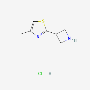 2-(Azetidin-3-yl)-4-methylthiazole hydrochloride