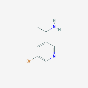 1-(5-Bromopyridin-3-YL)ethan-1-amine