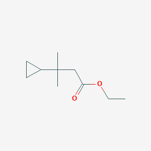Ethyl 3-cyclopropyl-3-methylbutanoate