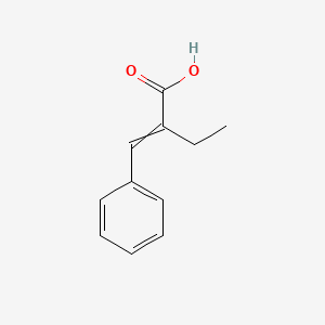 molecular formula C11H12O2 B8782632 2-Benzylidenebutanoic acid CAS No. 88153-39-3