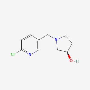 (3R)-1-[(6-chloropyridin-3-yl)methyl]pyrrolidin-3-ol