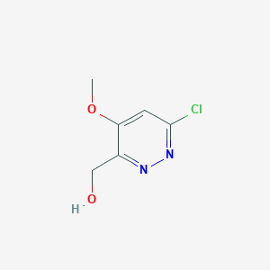 (6-Chloro-4-methoxypyridazin-3-YL)methanol