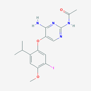molecular formula C16H19IN4O3 B8782779 RO-41 