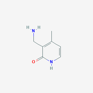 3-(aminomethyl)-4-methyl-2(1H)-pyridinone