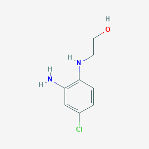2-[(2-Amino-4-chlorophenyl)amino]ethanol