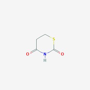 molecular formula C4H5NO2S B8782933 1,3-Thiazinane-2,4-dione CAS No. 873-00-7