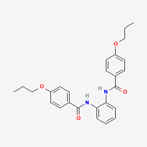 N,N'-Bis(p-propoxybenzoyl)-o-phenylenediamine