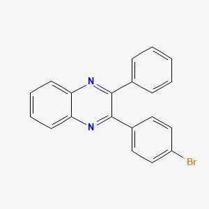 2-(4-Bromophenyl)-3-phenylquinoxaline