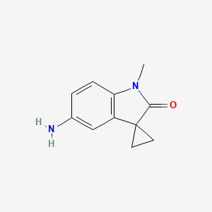 5'-Amino-1'-methylspiro[cyclopropane-1,3'-indolin]-2'-one