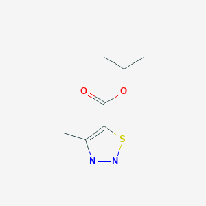 Isopropyl 4-methyl-1,2,3-thiadiazole-5-carboxylate