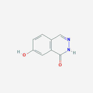molecular formula C8H6N2O2 B8783097 7-hydroxy-1(2H)-phthalazinone 