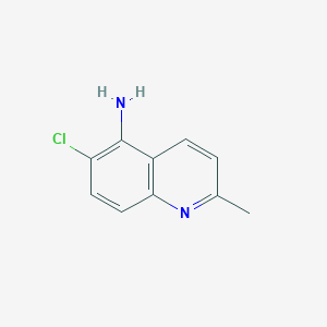 6-Chloro-2-methylquinolin-5-amine