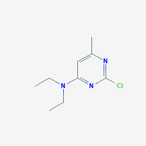 (2-Chloro-6-methyl-pyrimidin-4-yl)-diethyl-amine