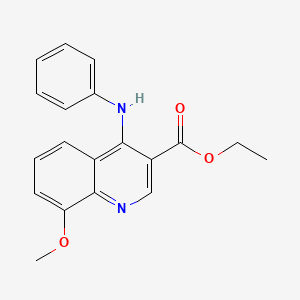 Ethyl 8-methoxy-4-(phenylamino)quinoline-3-carboxylate
