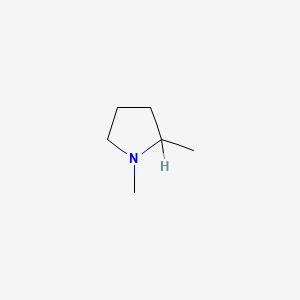 molecular formula C6H13N B8783184 1,2-Dimethylpyrrolidine CAS No. 765-48-0
