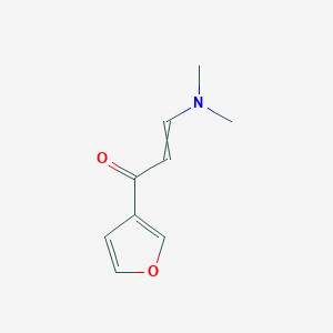 molecular formula C9H11NO2 B8783193 3-(Dimethylamino)-1-(furan-3-yl)prop-2-en-1-one 